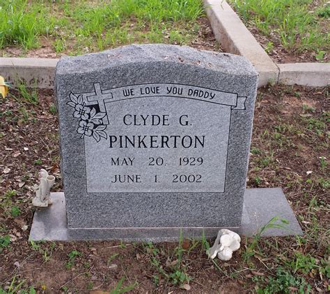 Clyde Gillis Pinkerton Sr 1929 2002 Memorial Find A Grave