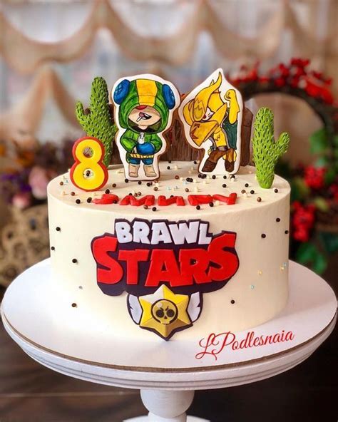 Bonitas Tortas Para Cumplea Os Brawl Stars Star Birthday Party Paw