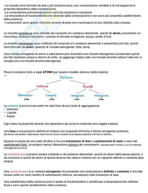 Chimica Generale Pt Riassunto Per Esame Orale Di Chimica Generale