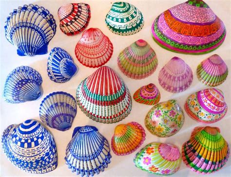 Sharpie Crafts Seashell Crafts Shell Crafts