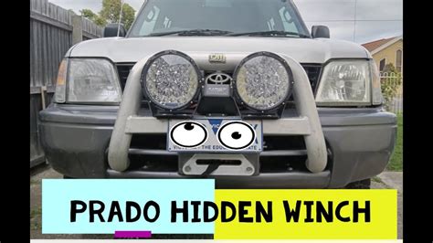 Hidden Winch On A 90 Series Toyota Prado YouTube