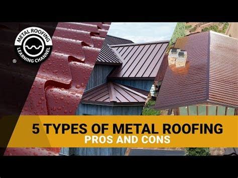 Different Types of Metal Roofing Materials