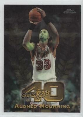 Alonzo Mourning T Prices Topps Chrome Topps Basketball Cards