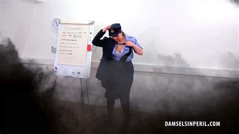 The RAF Officer Has Her Uniform Blown Off Embarrassed Nude Female ENF VIDEO Uniform