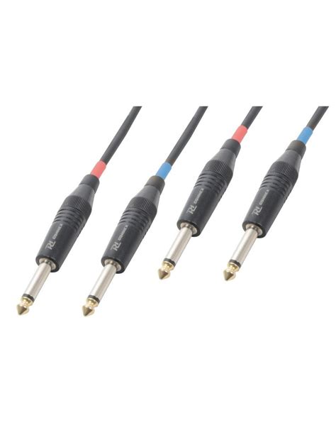 Pd Connex Audio Kabel X Mm Jack Mono Naar X Mm Jack Mono M