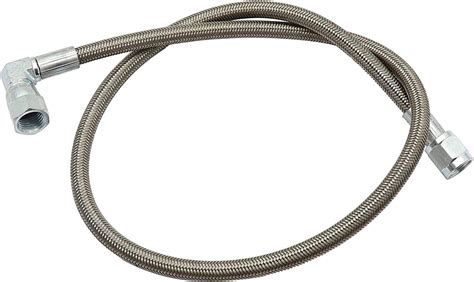 Steel Braided Turbo Oil Feed Line Length Hose An Degree