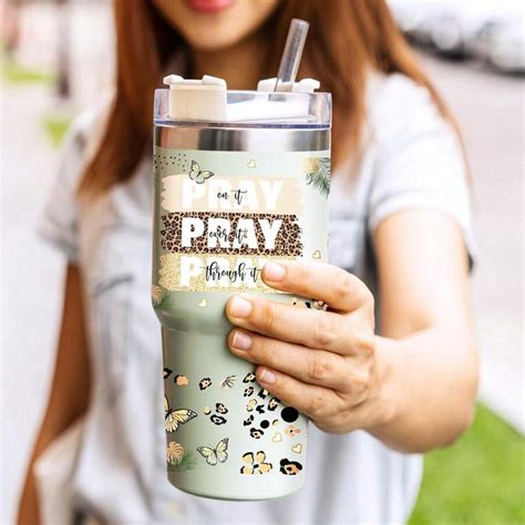 Uv Dtf Cup Wraps Transfer 6 Sheets Bible Verse Leopard Print