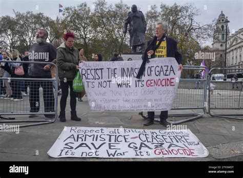 Londres Reino Unido De Noviembre De El Activista Pol Tico