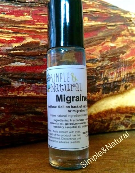 Migraine & Headache essential oil roll-on by SimpleNaturalPC