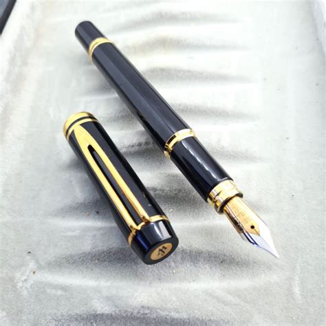 Waterman Le Man Black K Gold Nib M Fountain Catawiki