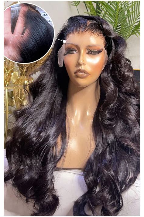 Labhairs Top Swiss Hd Invisible Lace Front Wigs Human Hair Pre Plucked