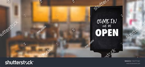 Come On Cafe Waiter Standing Front Stock Photo 1742771561 | Shutterstock