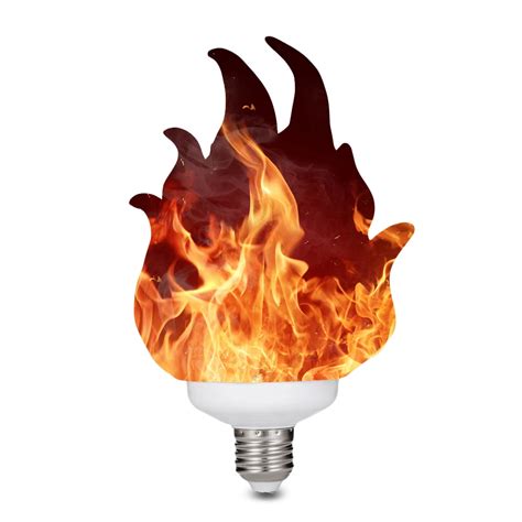 LightMe 3D Printing LED Flame Effect Light Bulb Fire Flickering ...