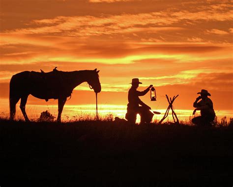 Cowboy Campfire Photograph By Ruth Eich Fine Art America