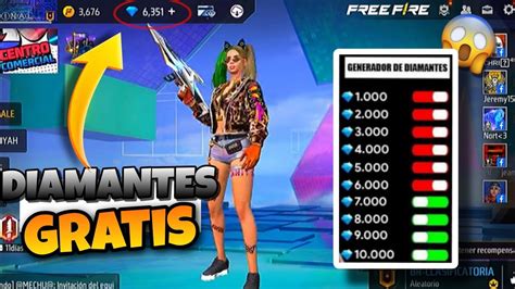 CÓMO CONSEGUIR DIAMANTES GRATIS EN FREE FIRE DIAMANTES GRATIS EN