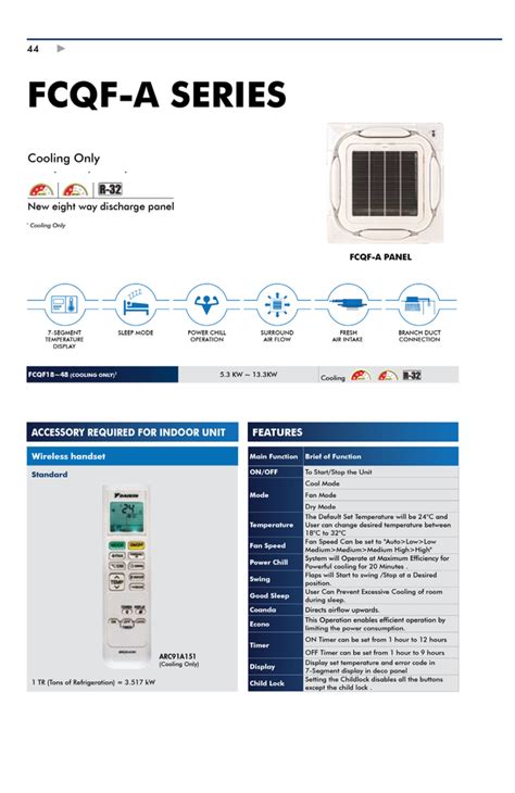 White Star Daikin Cassette Ac Ton For Residential Use At Rs