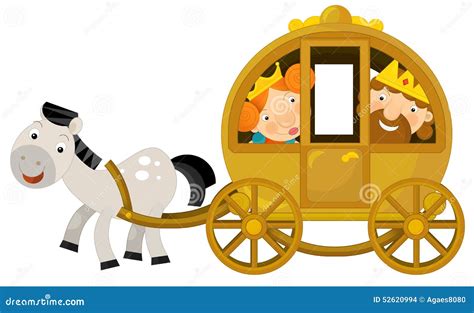 Medieval Carriage Icon Cartoon Vector | CartoonDealer.com #85315981