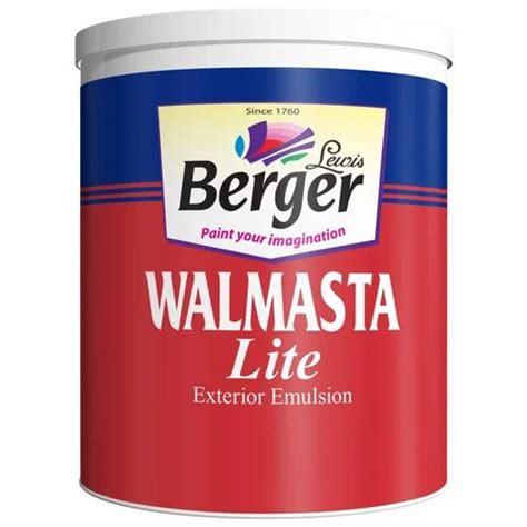 Berger Walmasta Antifungal Emulsion Paint Ltr At Litre In Kolkata