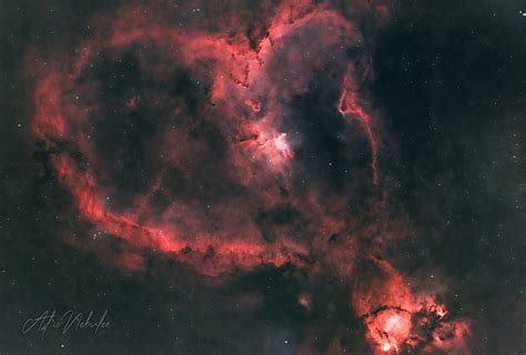 Ic 1805 Nebula Hubble Telescope Of The Heart