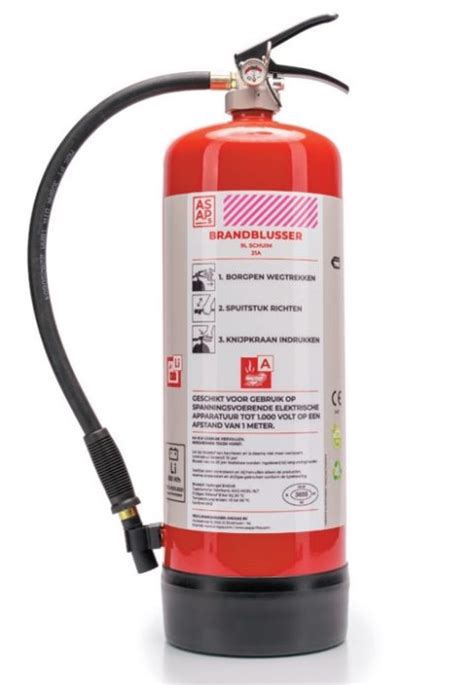 ASAPs Lithium Schuimblusser 6 Liter Fire Safety Shop