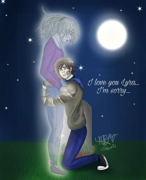 Couple Hugging Under A Full Moon Creepypasta Art