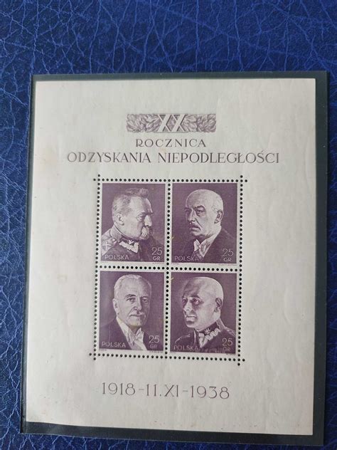 Blok nr 7 XX rocznica odzyskania niepodległości 1938 Kraków Prądnik