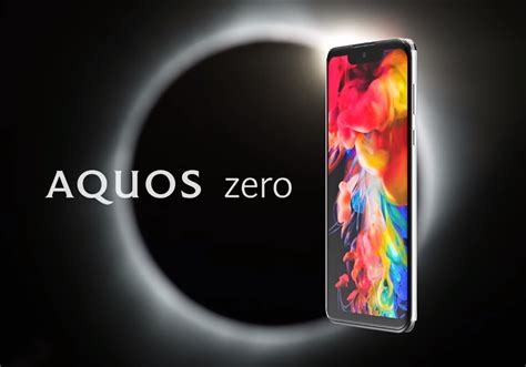 Sharp Aquos Zero With Wqhd Oled Display Snapdragon Announced