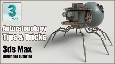 Automated Retopology Tips For Ds Max Beginners Youtube