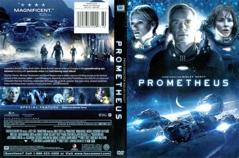 Prometheus 2012 R1 Movie DVD Front DVD Cover