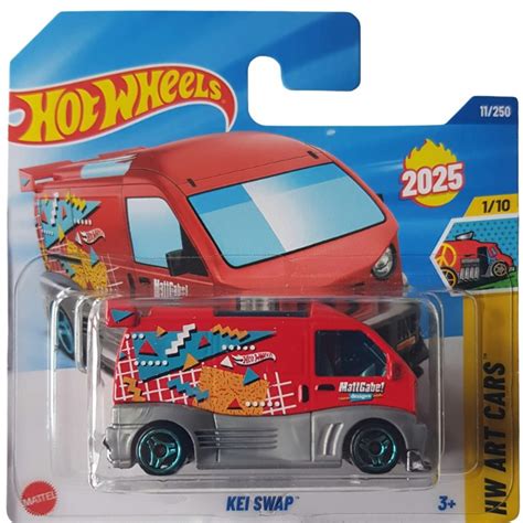 Hot Wheels 1 64 kisautók HW Art Cars 1 10 Kei Swap 11 250 Játékautó autópálya Bűbáj