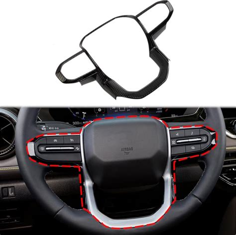 Amazon Korlot Carbon Fiber Style Steering Wheel Trim Accessories