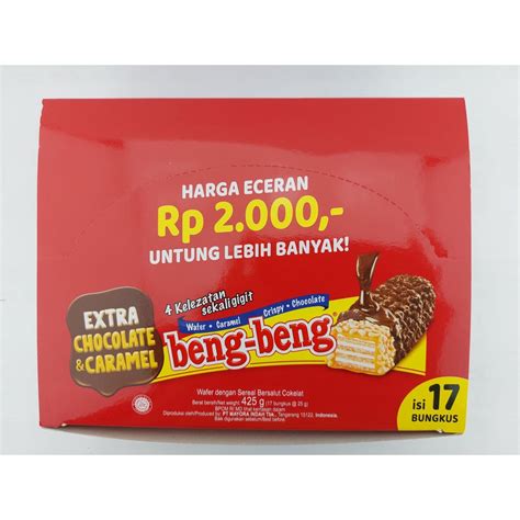 Jual Beng Beng Wafer Chocolate Box Isi X Gr Beng Beng Promo Beng