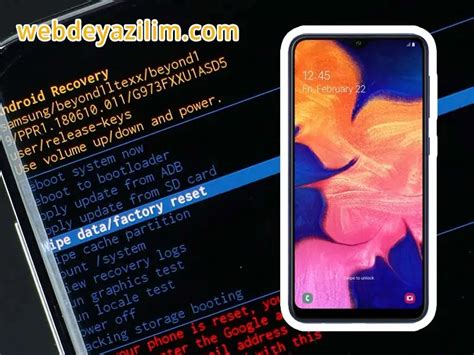 Samsung Galaxy A Format Atma Hard Reset Recovery Mode