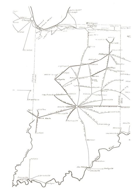 Mapsinterurbanmapclear Interurban Map