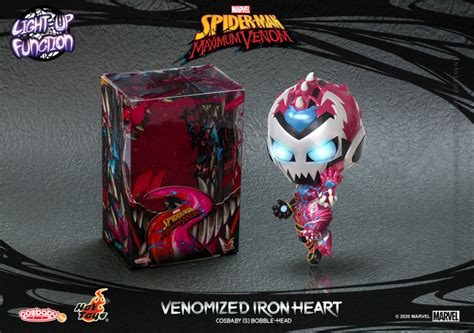 Spider Man Maximum Venom Venomized Ironheart Cosbaby S Hot Toys