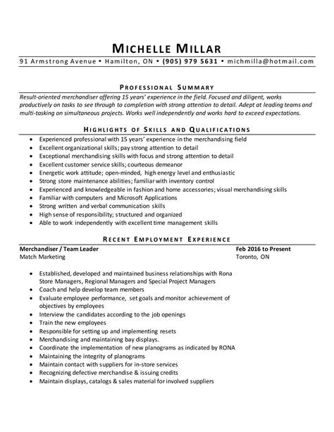 Millar Michelle Resume Pdf