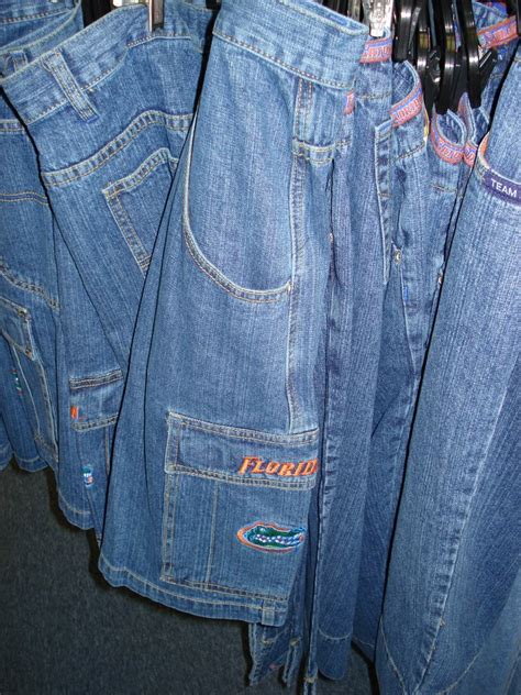 Jorts are a type of shorts that are created by cutting off the legs of ...