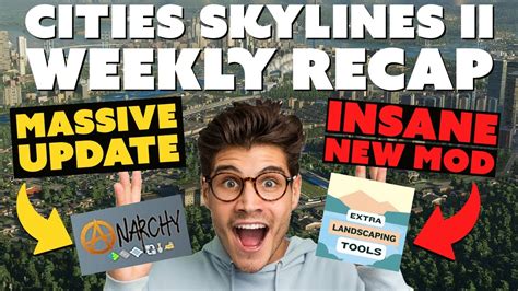 Huge Mod Updates Cities Skylines Weekly News Update Jan Th