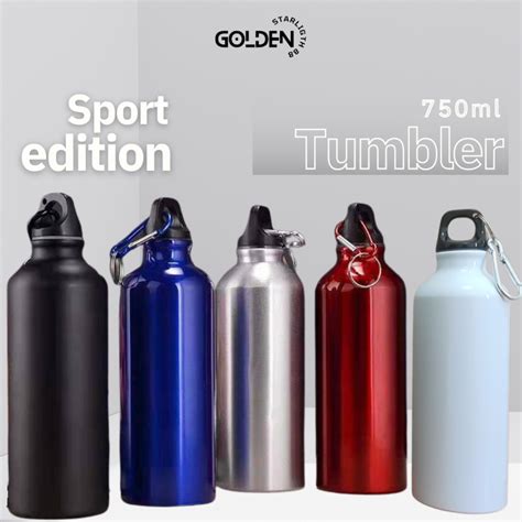 Jual Botol Sport Carabiner Outdoor Polos 750ml Murah Dan Bagus Shopee