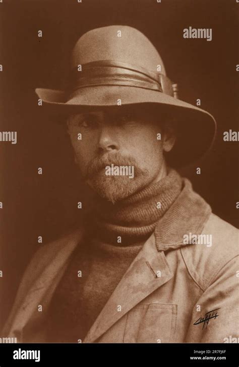 Edward Sheriff Curtis Self Portrait 1899 Stock Photo Alamy