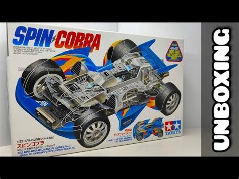 Tamiya Spin Cobra Mechanical Series Mini 4WD 2020 Unboxing Review