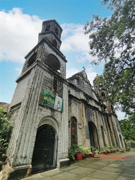 Calamba Laguna Philippines Saint John The Baptist Parish Church A Sasso