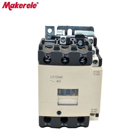 LC1 D40 M7C 3P+NO+NC Telemecanique Contactor 220v Single Phase Electrical Contactor Types With ...