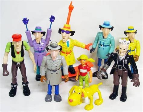 Inspector Gadget - Galoob - Set of 9 Inspector Gadget loose figures