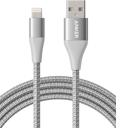 Best Buy Anker Powerline Ii Usb A To Lightning Cable Ft Silver