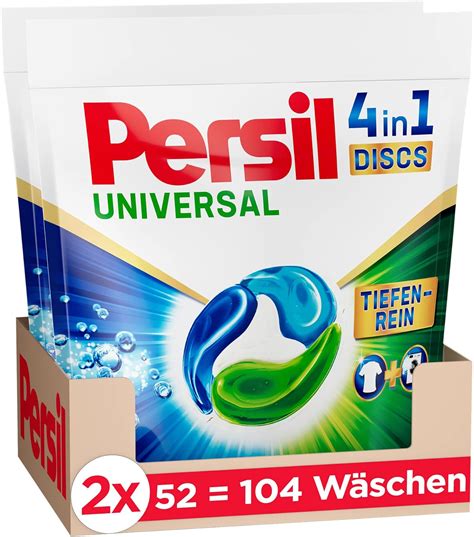 Persil Tiefenrein In Discs Waschladungen Universal Waschmittel