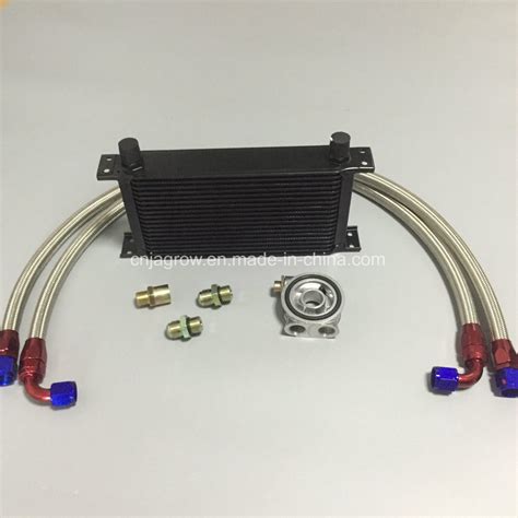 High Performance Mocal 19 Row Oil Cooler Kit With Thermostatic Sandwich