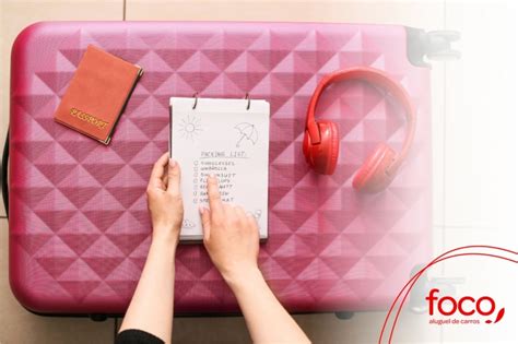 Checklist de viagem o que não pode faltar na sua organização Blog