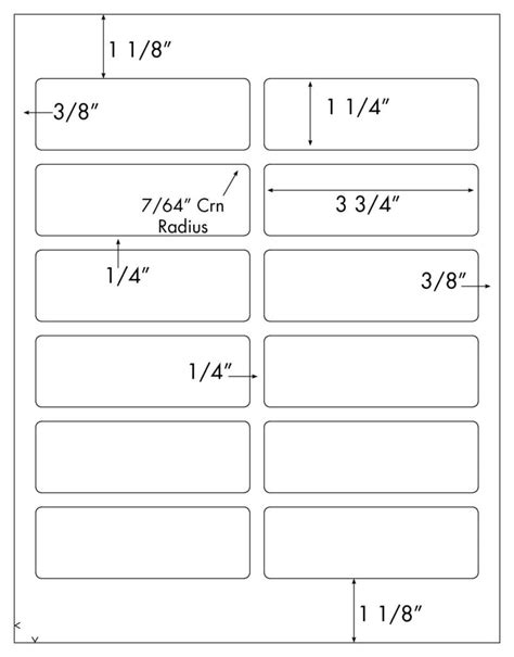 Steadfast Die Cut Label Template Sf3101 Steadfast Paper