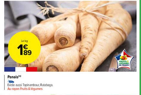 Promo Panais Chez Carrefour Market Icatalogue Fr